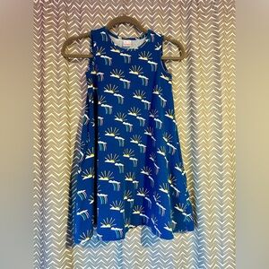 Hanna Andersson | Sunshine and Rainbows Swing Dress, size 10